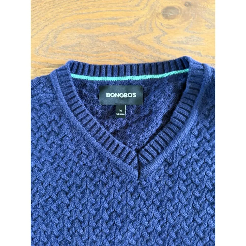Bonobos Vest Medium Navy